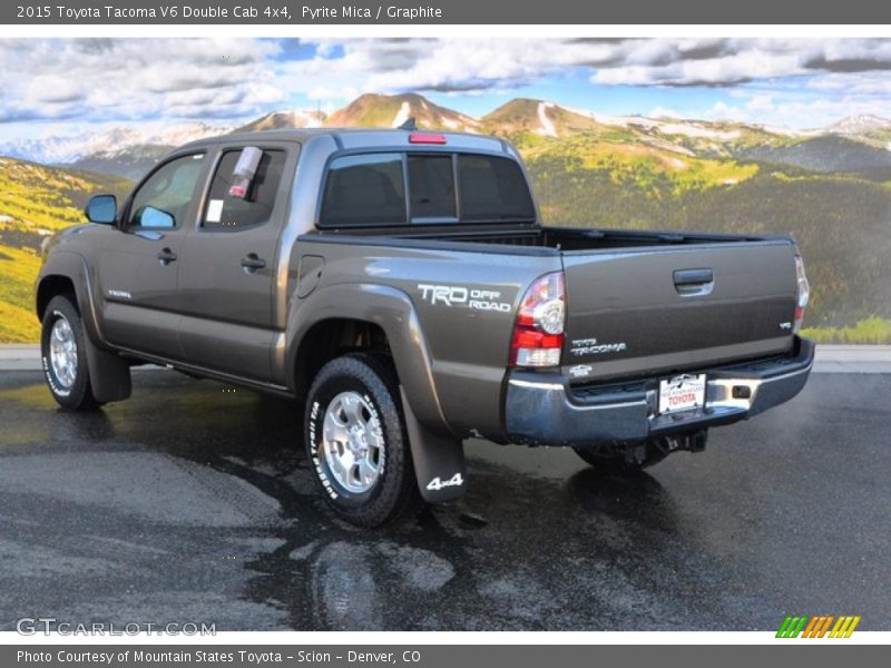 Pyrite Mica / Graphite 2015 Toyota Tacoma V6 Double Cab 4x4