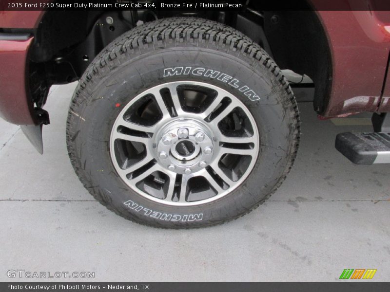  2015 F250 Super Duty Platinum Crew Cab 4x4 Wheel