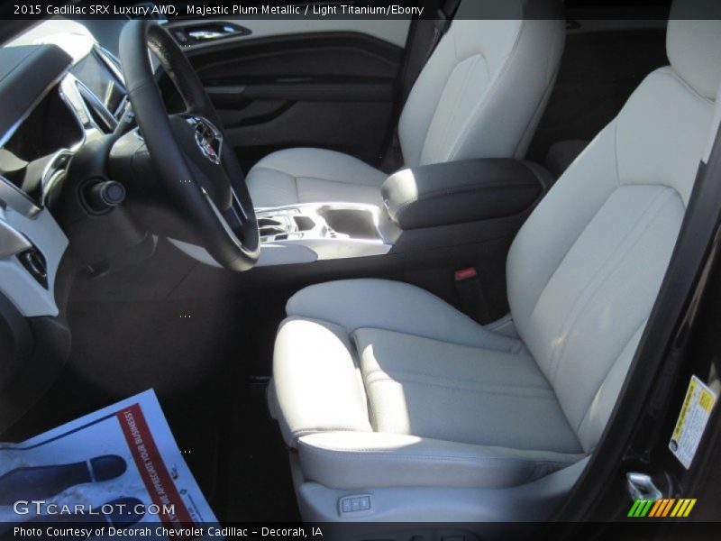 Majestic Plum Metallic / Light Titanium/Ebony 2015 Cadillac SRX Luxury AWD