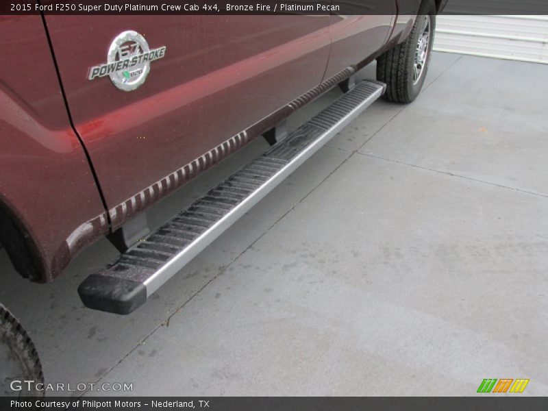 Bronze Fire / Platinum Pecan 2015 Ford F250 Super Duty Platinum Crew Cab 4x4