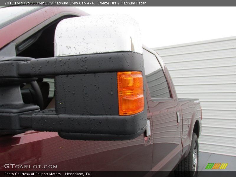 Bronze Fire / Platinum Pecan 2015 Ford F250 Super Duty Platinum Crew Cab 4x4