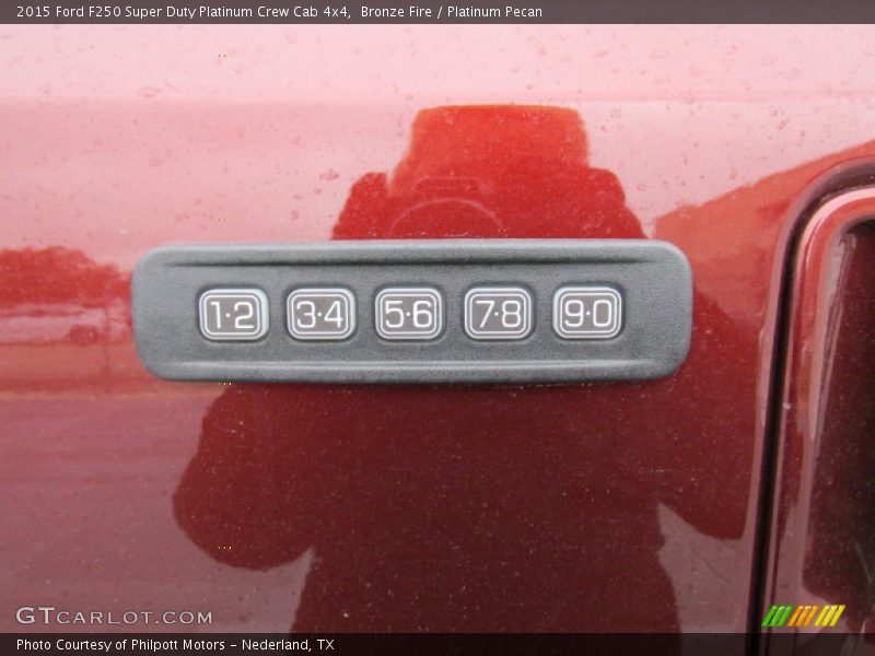 Bronze Fire / Platinum Pecan 2015 Ford F250 Super Duty Platinum Crew Cab 4x4