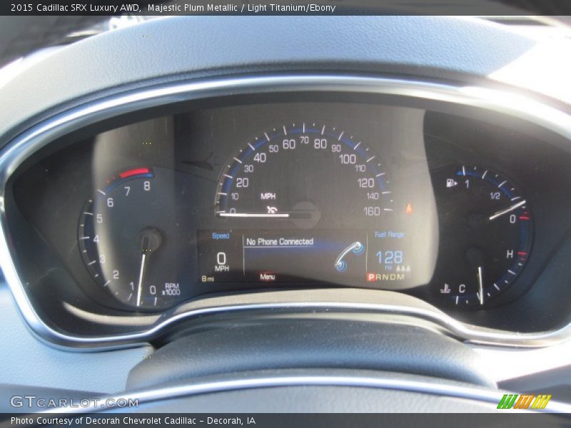 Majestic Plum Metallic / Light Titanium/Ebony 2015 Cadillac SRX Luxury AWD