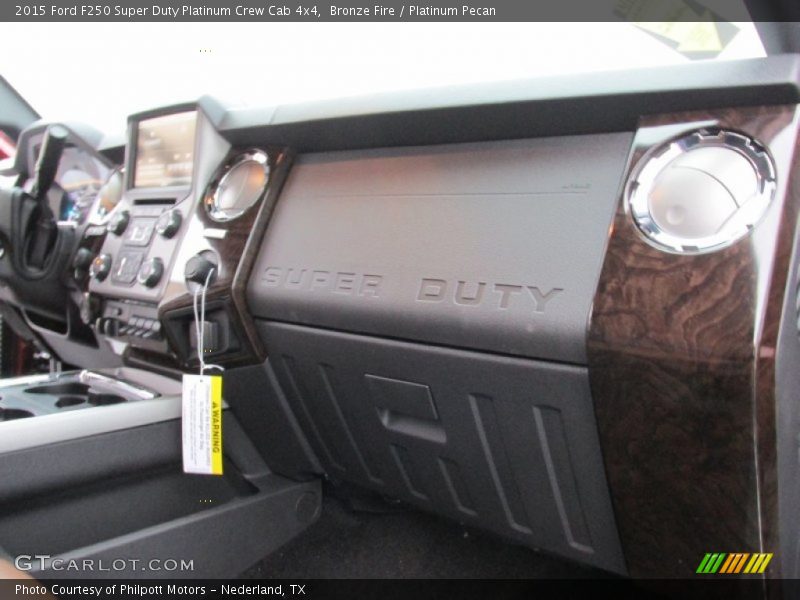 Bronze Fire / Platinum Pecan 2015 Ford F250 Super Duty Platinum Crew Cab 4x4
