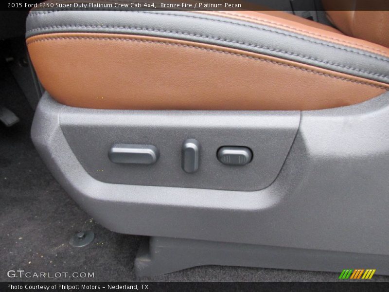 Bronze Fire / Platinum Pecan 2015 Ford F250 Super Duty Platinum Crew Cab 4x4