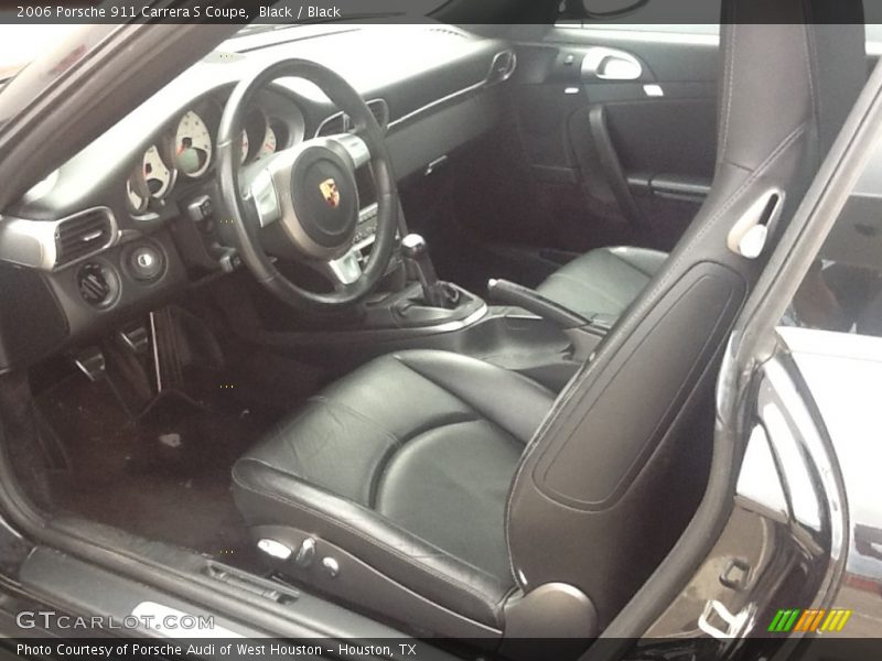 Black / Black 2006 Porsche 911 Carrera S Coupe