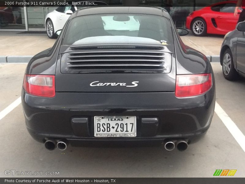 Black / Black 2006 Porsche 911 Carrera S Coupe