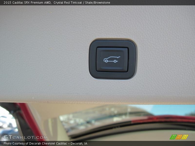 Crystal Red Tintcoat / Shale/Brownstone 2015 Cadillac SRX Premium AWD