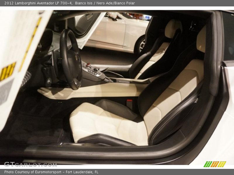 Front Seat of 2012 Aventador LP 700-4