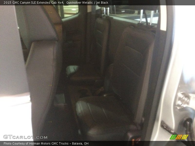 Quicksilver Metallic / Jet Black 2015 GMC Canyon SLE Extended Cab 4x4