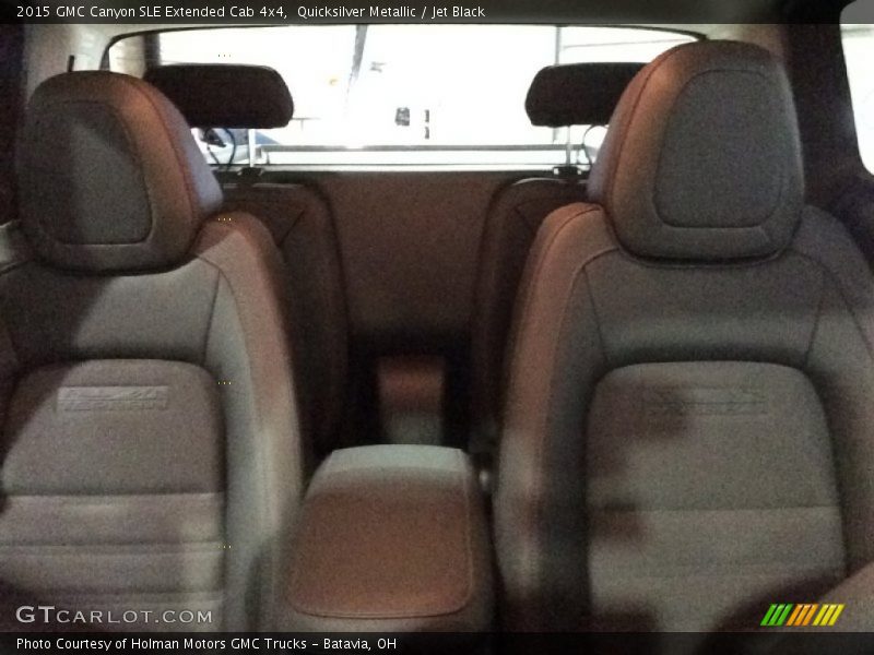 Quicksilver Metallic / Jet Black 2015 GMC Canyon SLE Extended Cab 4x4