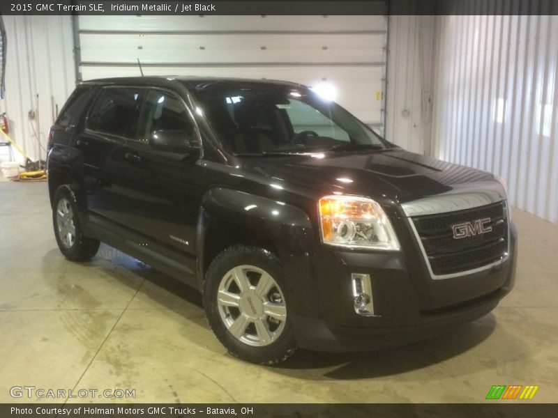 Iridium Metallic / Jet Black 2015 GMC Terrain SLE