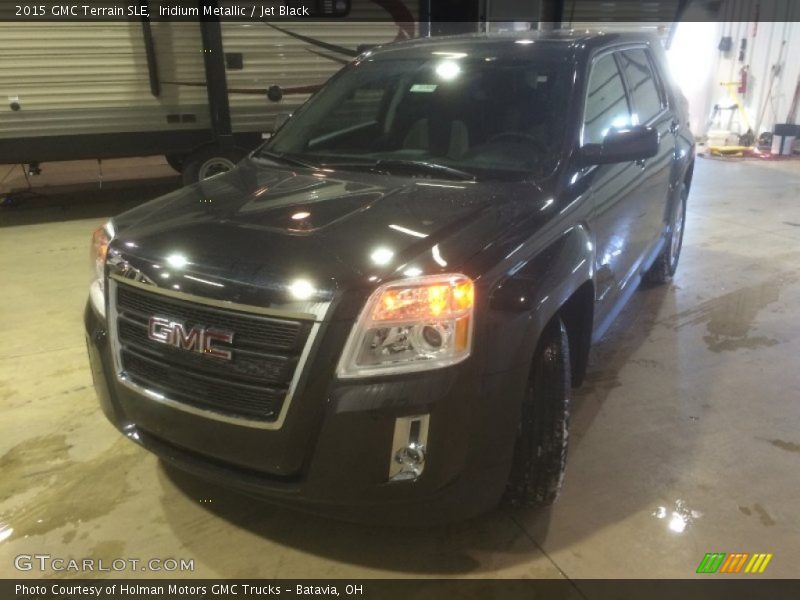Iridium Metallic / Jet Black 2015 GMC Terrain SLE
