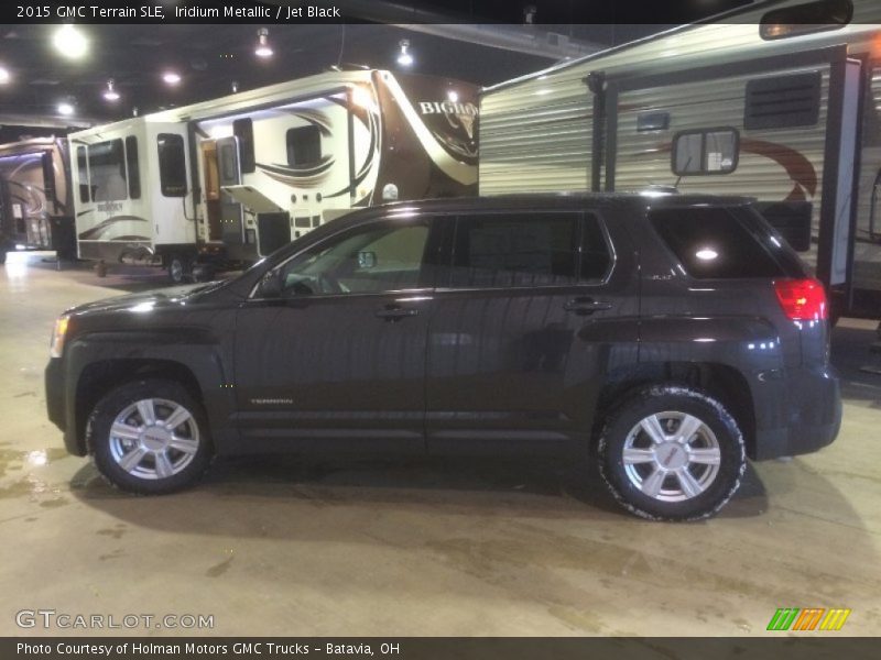 Iridium Metallic / Jet Black 2015 GMC Terrain SLE
