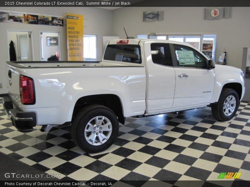 Summit White / Jet Black 2015 Chevrolet Colorado LT Extended Cab