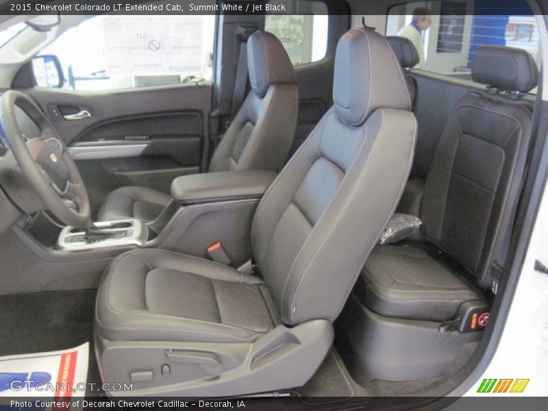 Summit White / Jet Black 2015 Chevrolet Colorado LT Extended Cab