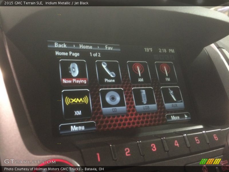Iridium Metallic / Jet Black 2015 GMC Terrain SLE