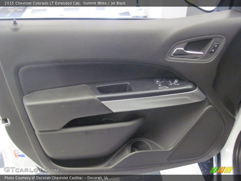 Summit White / Jet Black 2015 Chevrolet Colorado LT Extended Cab