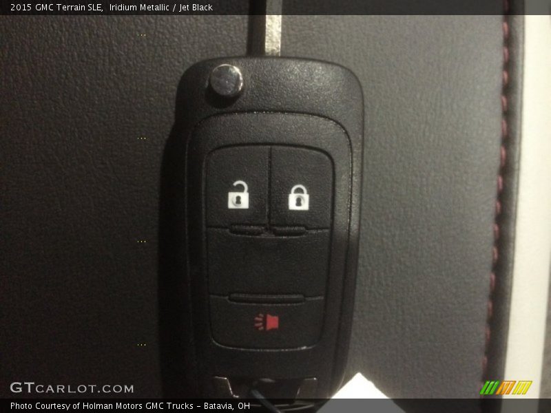 Iridium Metallic / Jet Black 2015 GMC Terrain SLE