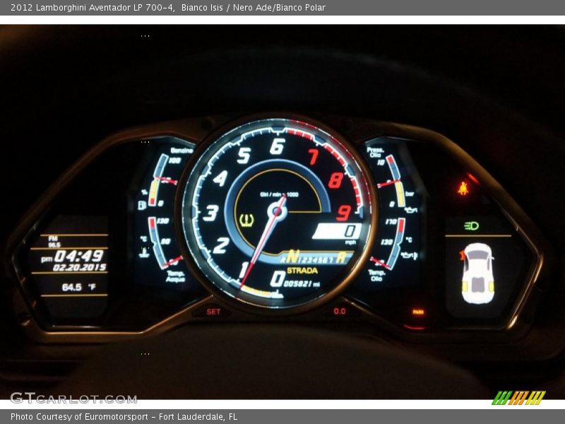  2012 Aventador LP 700-4 LP 700-4 Gauges