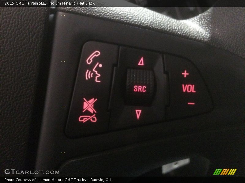 Iridium Metallic / Jet Black 2015 GMC Terrain SLE