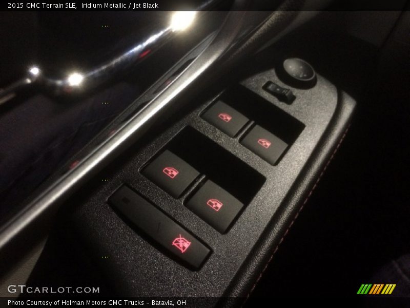 Iridium Metallic / Jet Black 2015 GMC Terrain SLE
