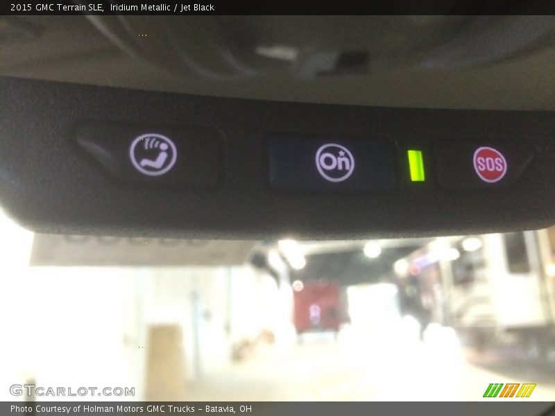 Iridium Metallic / Jet Black 2015 GMC Terrain SLE