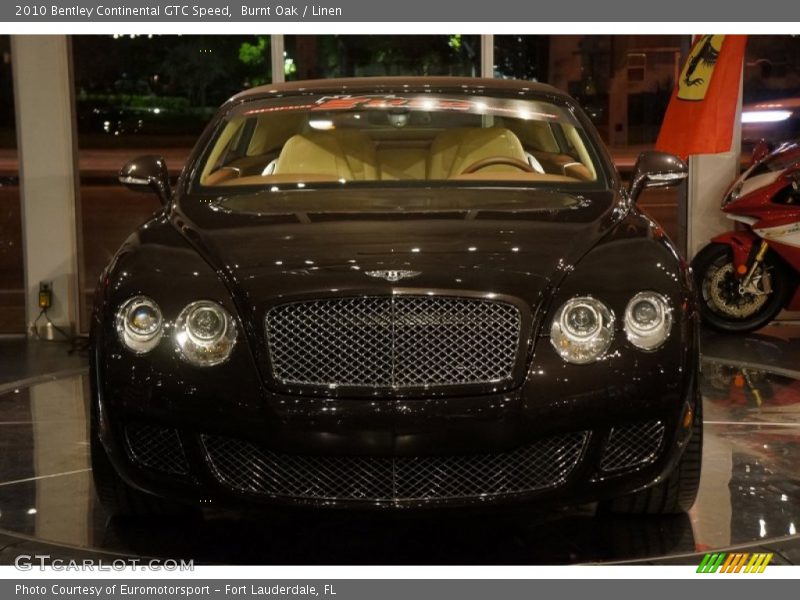 Burnt Oak / Linen 2010 Bentley Continental GTC Speed