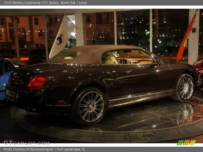 Burnt Oak / Linen 2010 Bentley Continental GTC Speed
