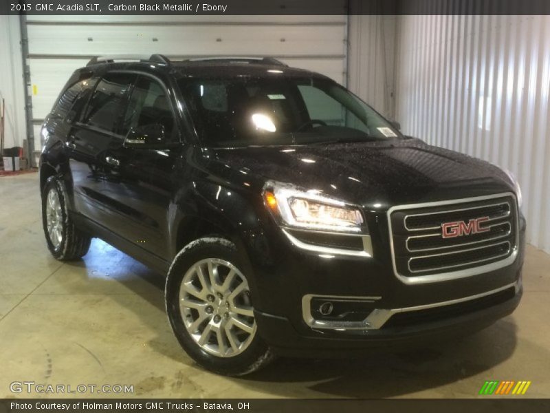 Carbon Black Metallic / Ebony 2015 GMC Acadia SLT