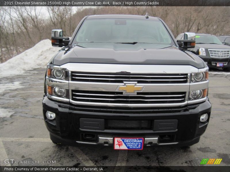 Black / High Country Saddle 2015 Chevrolet Silverado 2500HD High Country Crew Cab 4x4
