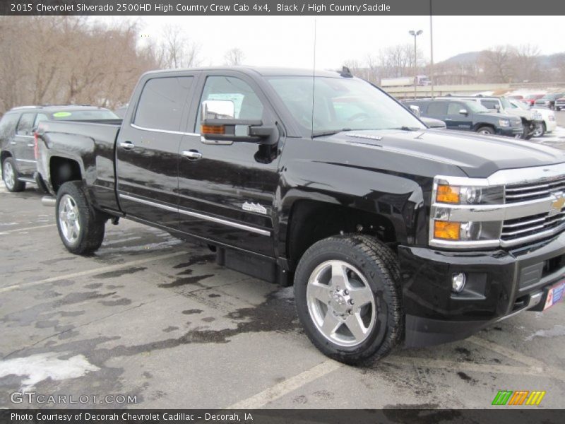Black / High Country Saddle 2015 Chevrolet Silverado 2500HD High Country Crew Cab 4x4
