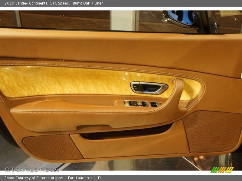 Burnt Oak / Linen 2010 Bentley Continental GTC Speed