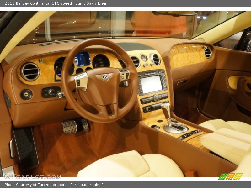 Burnt Oak / Linen 2010 Bentley Continental GTC Speed