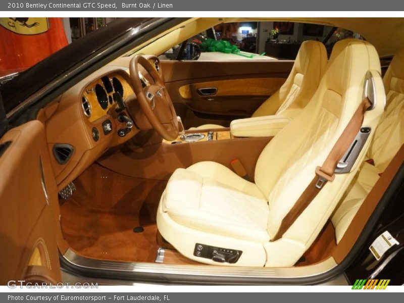 Burnt Oak / Linen 2010 Bentley Continental GTC Speed
