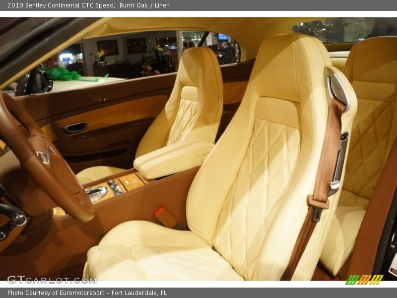 Burnt Oak / Linen 2010 Bentley Continental GTC Speed
