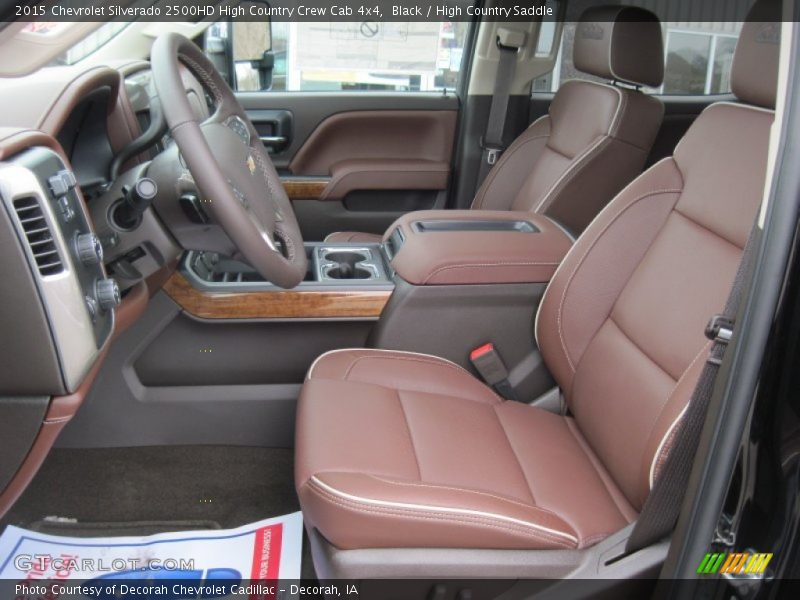 Black / High Country Saddle 2015 Chevrolet Silverado 2500HD High Country Crew Cab 4x4