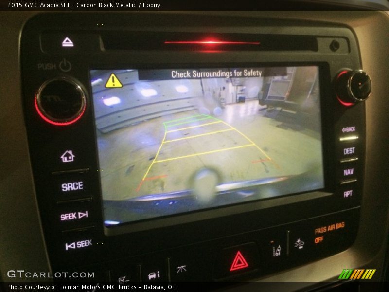 Carbon Black Metallic / Ebony 2015 GMC Acadia SLT