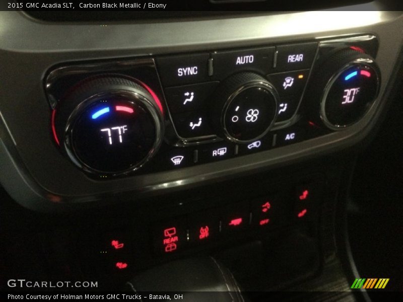 Carbon Black Metallic / Ebony 2015 GMC Acadia SLT