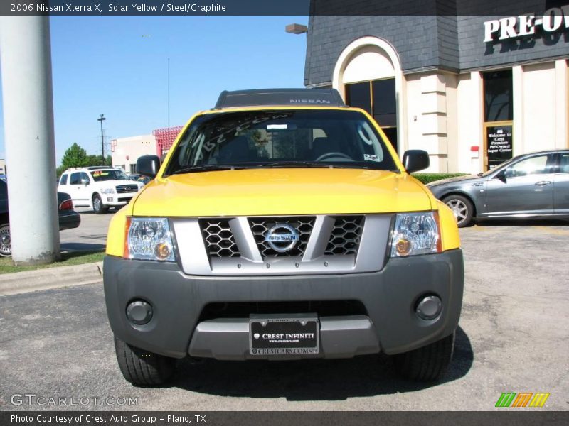 Solar Yellow / Steel/Graphite 2006 Nissan Xterra X