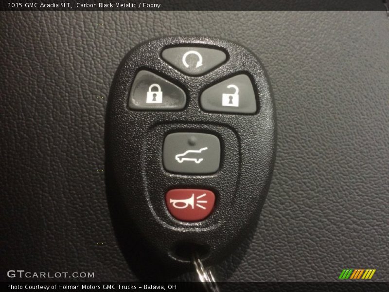 Carbon Black Metallic / Ebony 2015 GMC Acadia SLT