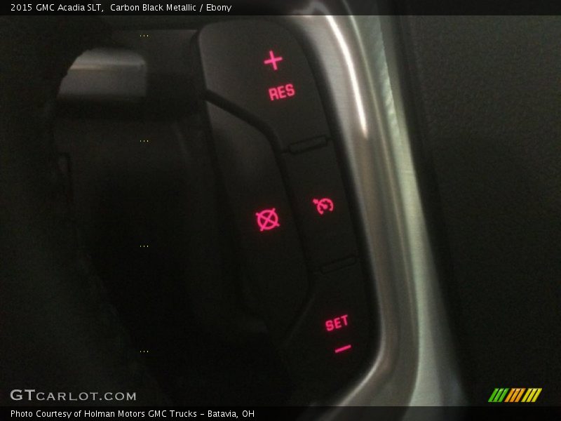 Carbon Black Metallic / Ebony 2015 GMC Acadia SLT