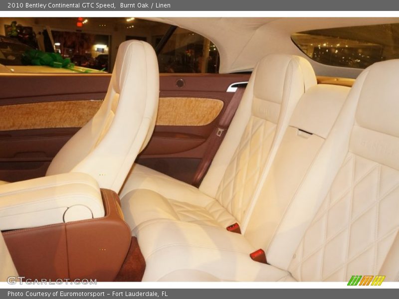 Burnt Oak / Linen 2010 Bentley Continental GTC Speed