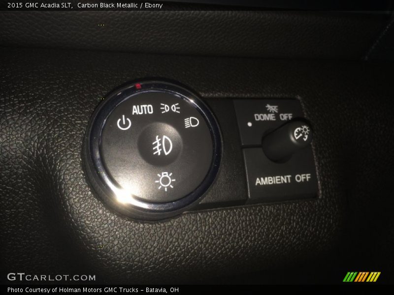 Carbon Black Metallic / Ebony 2015 GMC Acadia SLT