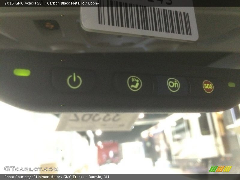 Carbon Black Metallic / Ebony 2015 GMC Acadia SLT