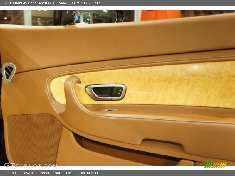 Burnt Oak / Linen 2010 Bentley Continental GTC Speed