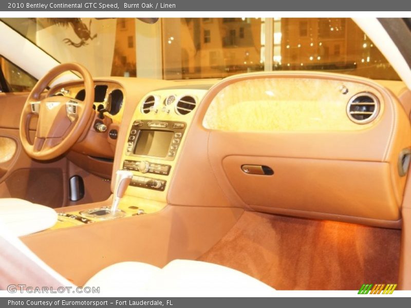 Burnt Oak / Linen 2010 Bentley Continental GTC Speed