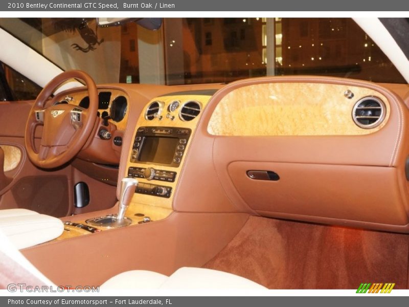 Burnt Oak / Linen 2010 Bentley Continental GTC Speed