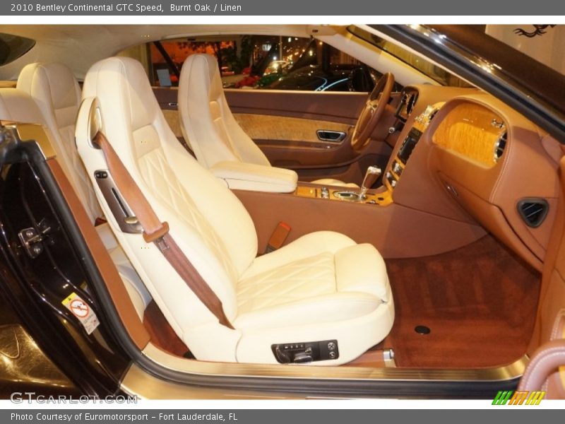 Burnt Oak / Linen 2010 Bentley Continental GTC Speed