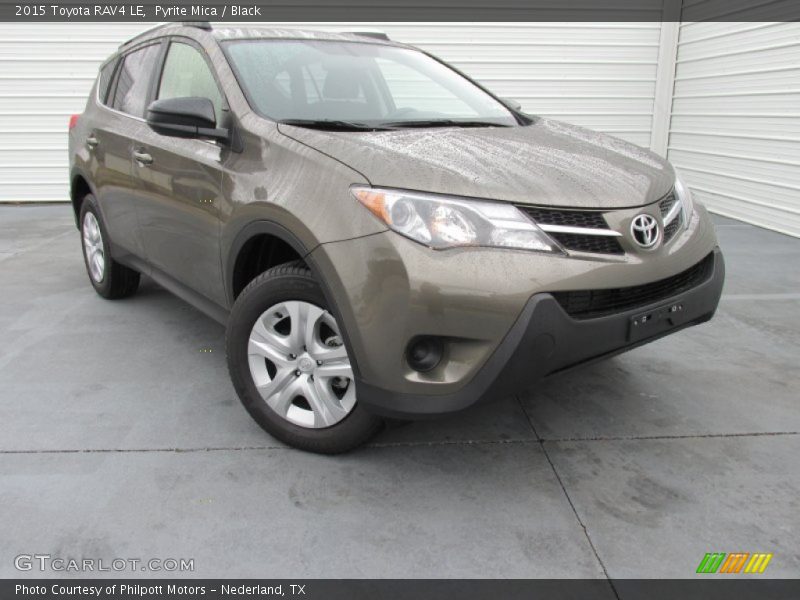Pyrite Mica / Black 2015 Toyota RAV4 LE
